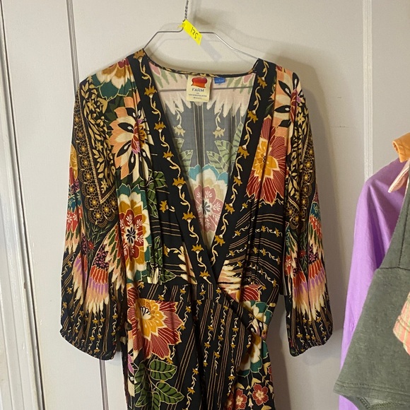 FARM Rio Vibrant Floral Dress - Picture 2 of 8